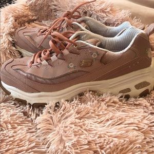 Rose gold Pink Sketchers